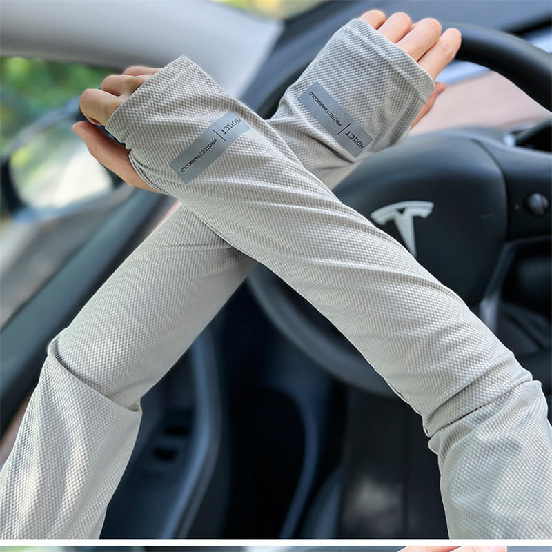 Running Gear Usa - 1 ペアユニセックス UV 冷却サンアームスリーブ通気性カバーサイクリング釣り運転ランニングアウトドアスポーツギア用
