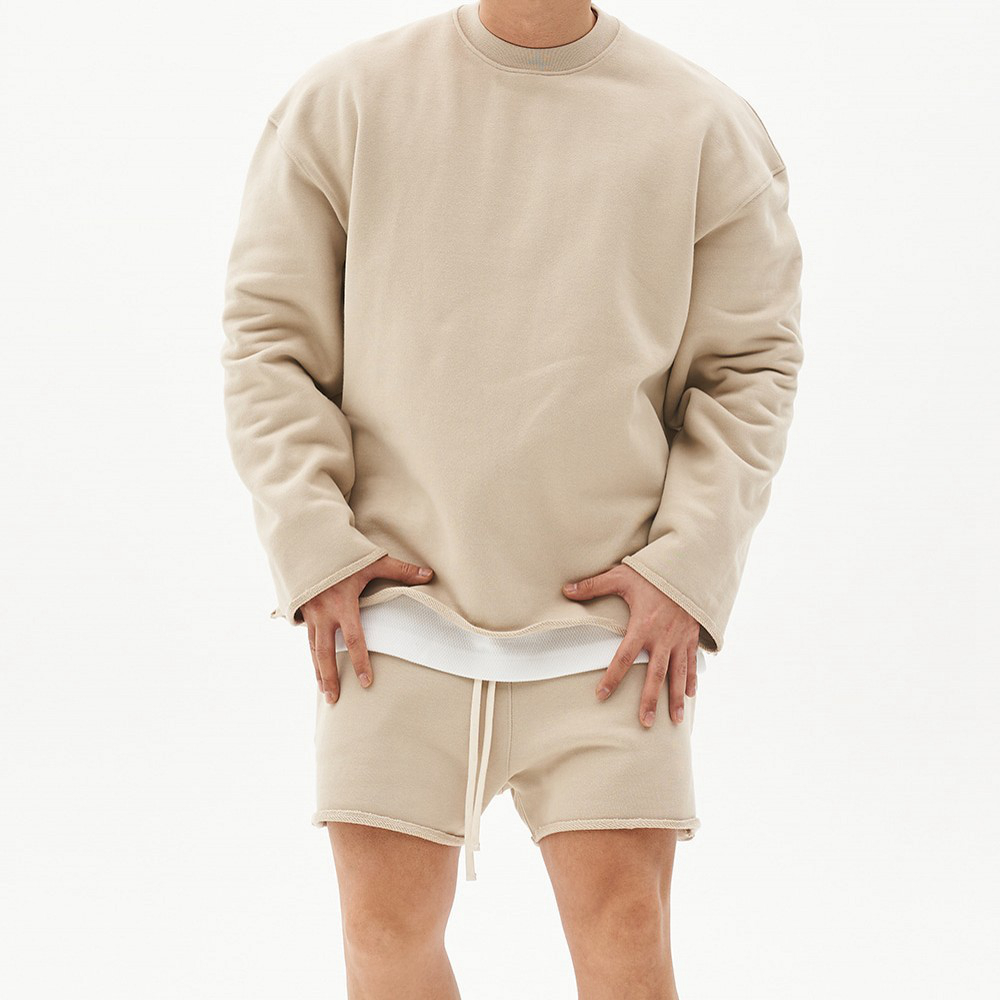 Running Jogging Gear - メンズトレーニングスポーツスーツ、ジムフィットネスキット、フード付きプルオーバー、フード付きショーツ、ジョギングセット、コットンランニングトラックスーツ、スポーツウェア