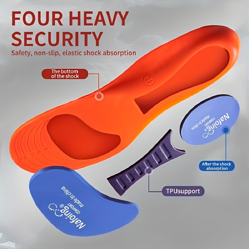 EVA衝撃吸収快適通気インソール 通気性、衝撃吸収、アーチサ - Insole Arch Support のレビューと価格