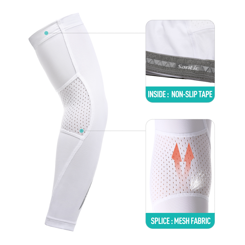 Santic-sportsアーム圧縮スリーブ、冷却アーム、保 - Running Gear Satisfy のレビューと価格