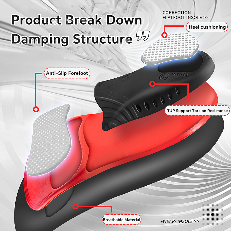220ポンド以上対応 プレミアム整形外科用ヘビーデューティー - Insole Arch Support のレビューと価格