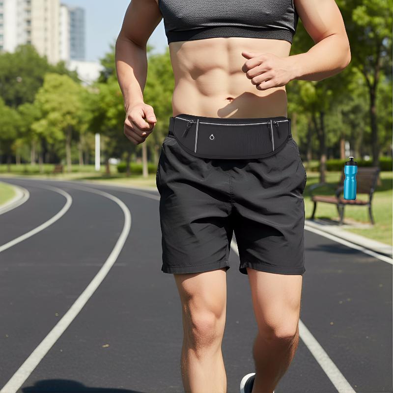 防水電話ポーチ ランニングウエストベルト 調節可能 ユニセッ - Running Jogging Gear のレビューと価格