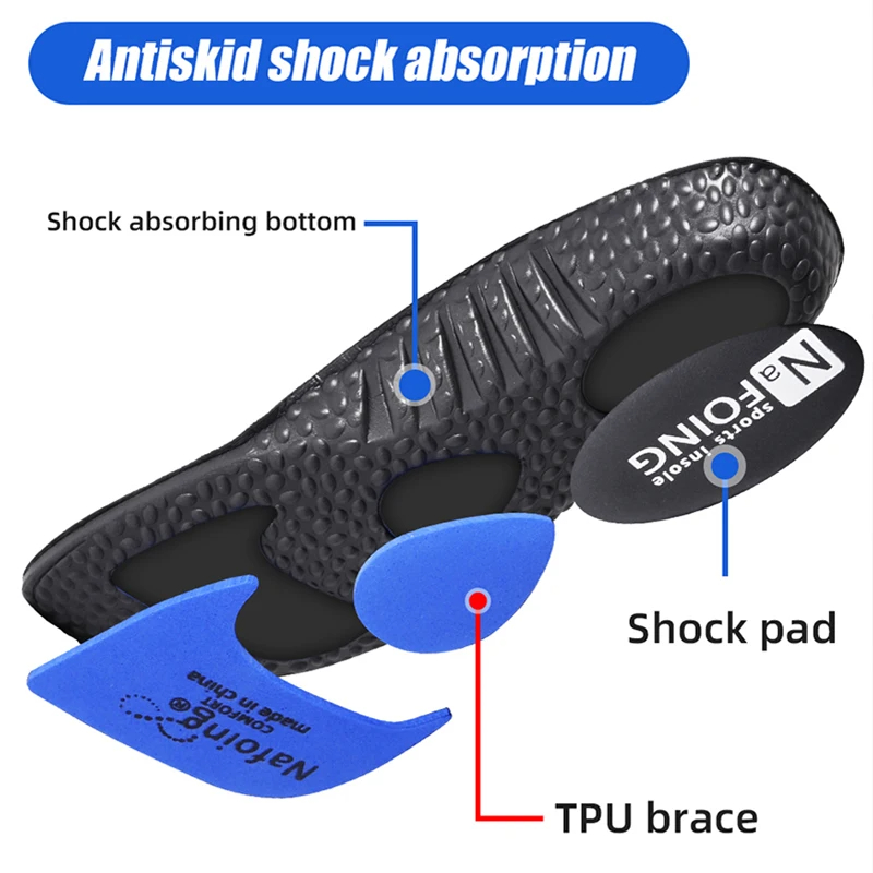 EVA シューズインソールソールショック矯正インソール吸収消 - Insole Arch Support のレビューと価格