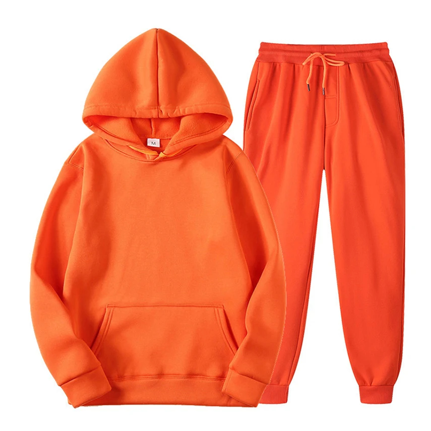 2024 冬のブランドジャージメンズセット長袖プルオーバー  - Running Jogging Gear のレビューと価格