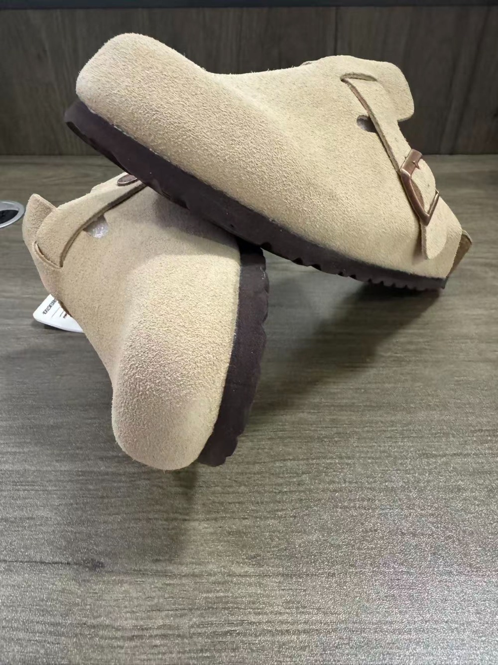 2026年ボストンスタイルスエードシューズ、調節可能なコルク - Insole Arch Support のレビューと価格