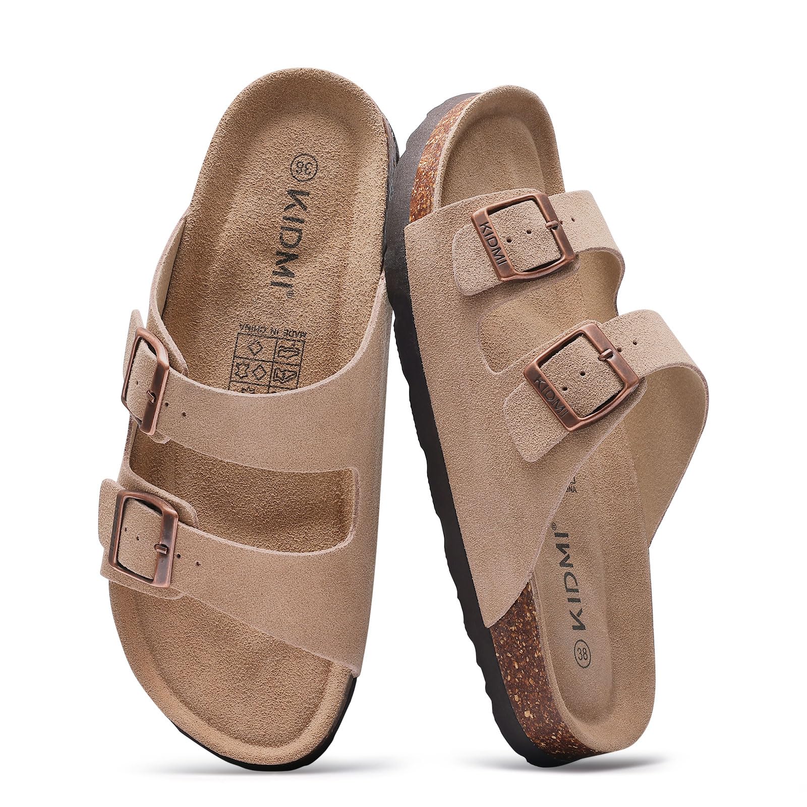 Litfun クラシックコルクサンダル女性男性用ファッション - Insole Arch Support のレビューと価格